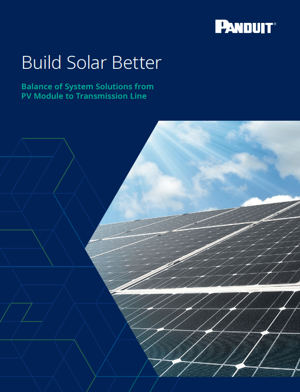 Soluciones de Energía Renovable de Panduit