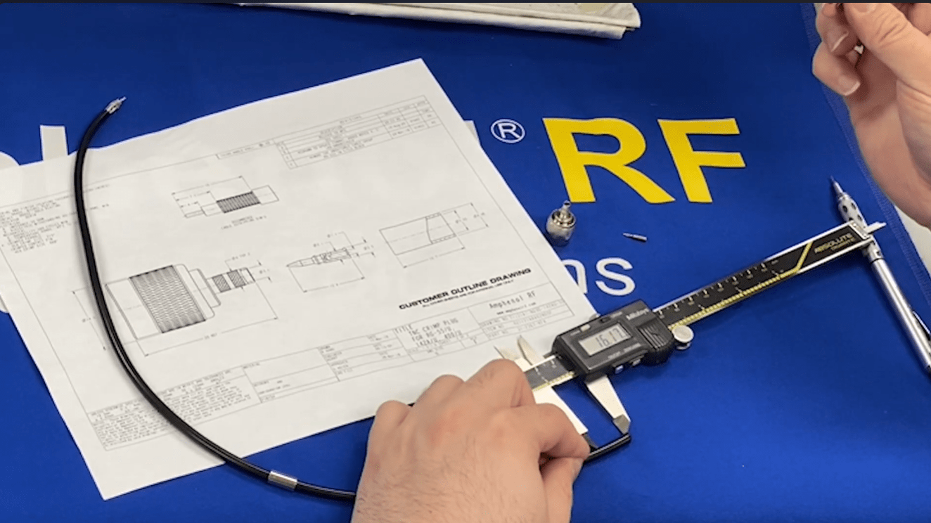 Assembly Guide For Coaxial Connector (TNC)
