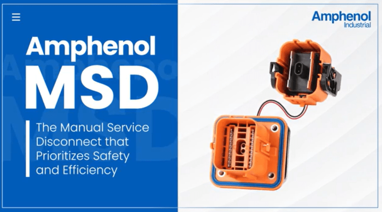 Serie MSD: Desconexión manual de servicio (Amphenol Industrial – inglés)