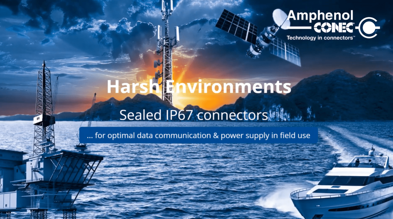 Dependable, Harsh-Environment Connections for Industrial Applications!