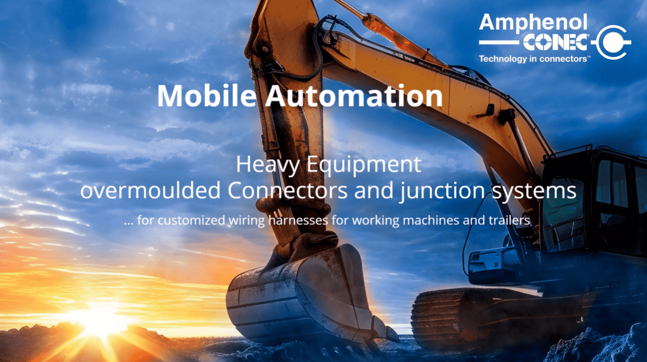 Mobile Automation | Overmoulded connectors and junction systems