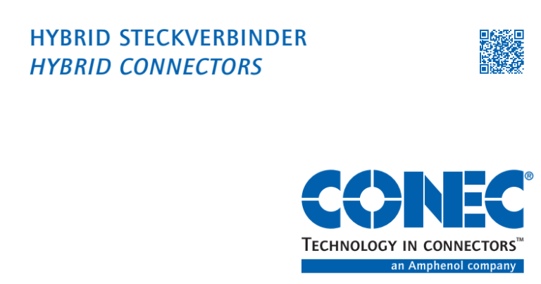 Conectores híbridos circulares (B12 – B40) (Conec – inglés y alemán)