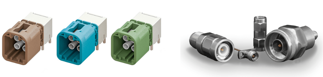 composicion conectores rf con mini fakra