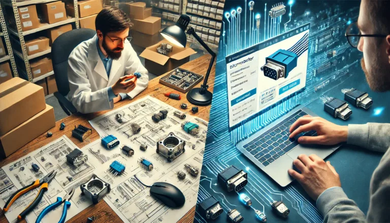Conectores electrónicos: ¿Es mejor comprarlos online o pedirlos a un distribuidor?