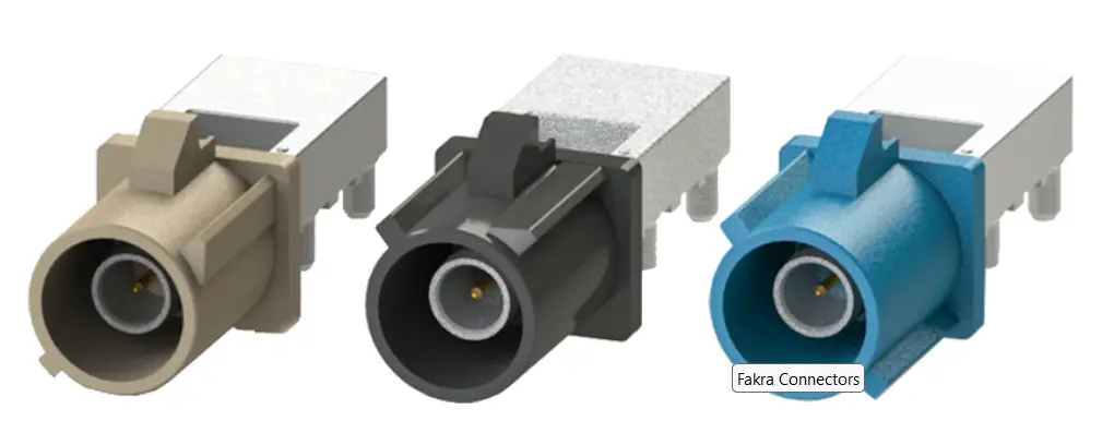 Conectores FAKRA y mini-FAKRA