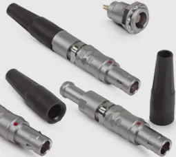Conectores push-pull de plástico